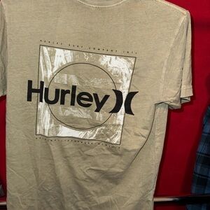 Hurley Men's Olive Graphic Tee